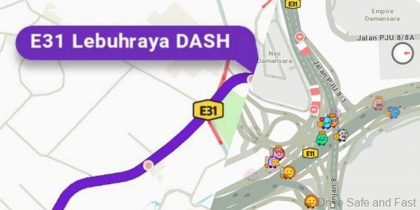 E31 DASH Highway Is Open, On Waze And Free To Use Until End Of November