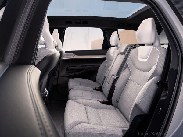 Volvo EX90 rear seats