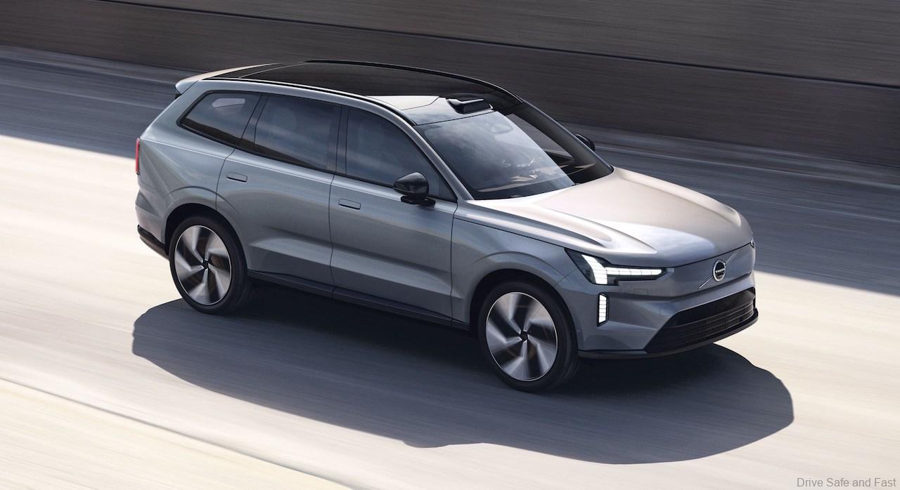 Volvo EX90 in motion