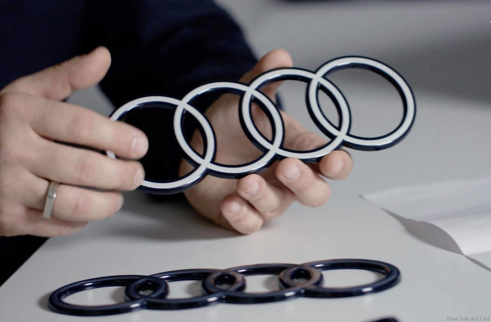 Future Audi Vehicles Will Feature This New 2D Four Ring Logo