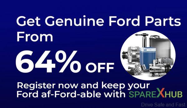 Huge Discounts On Genuine Ford Spare Parts Online At SpareXHub