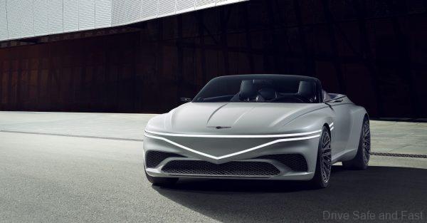 All-Electric Genesis X Convertible Concept Revealed In California