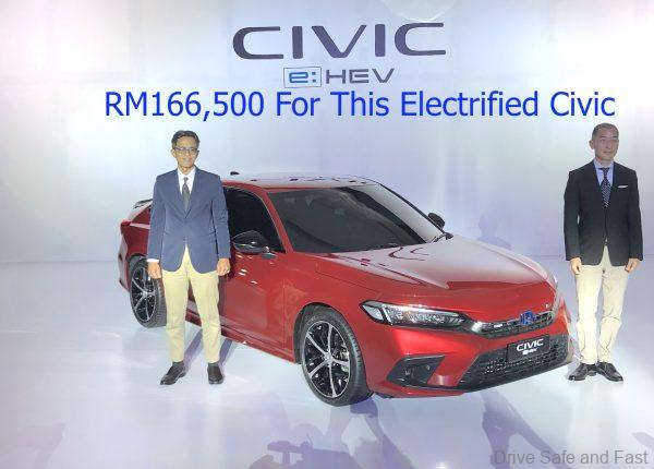 Honda Civic e:HEV arrives in Malaysia