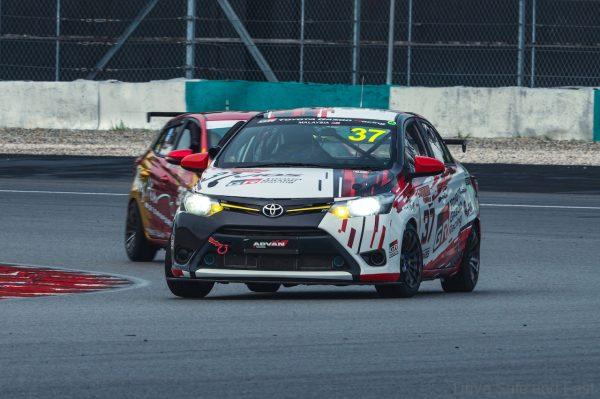 Toyota Vios #37 Driven By Tengku Djan And Naquid Azlan Win S1K Race