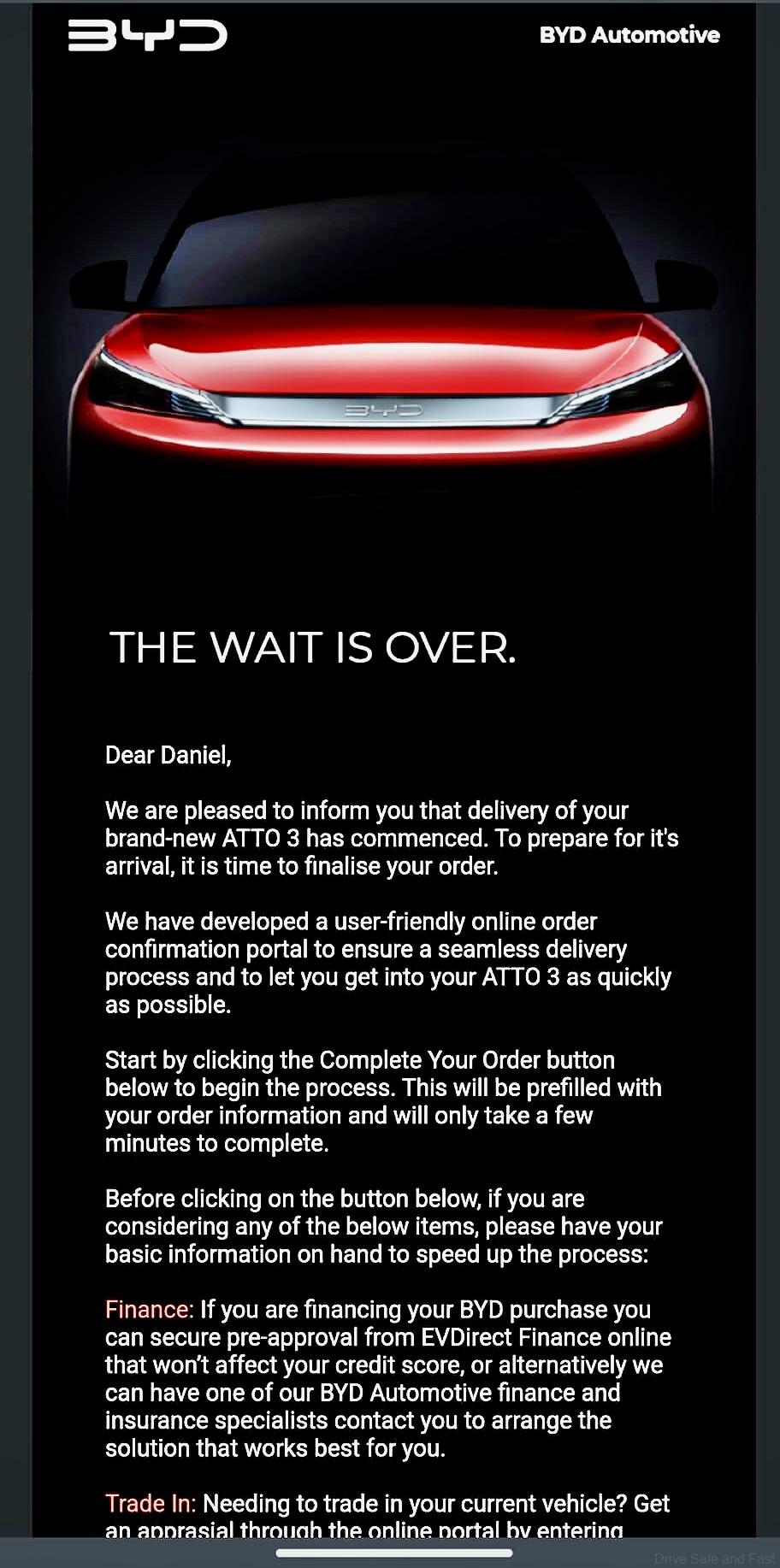 BYD electric vehicle