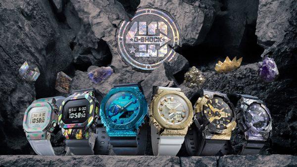 Casio Celebrates 40 Years Of G-SHOCK With 6 Adventurer’s Stone Models