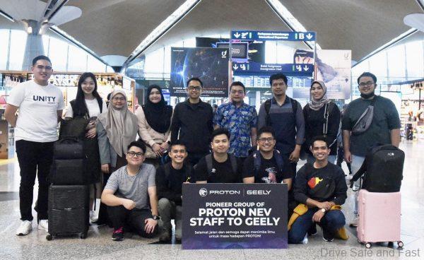 proton sending off staff for overseas training