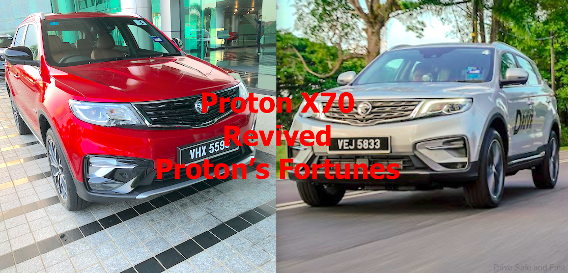 Proton Turnaround In 4 Years Thanks To the X70 SUV And Geely