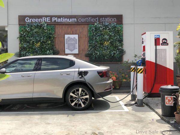 EV Drivers battery charging