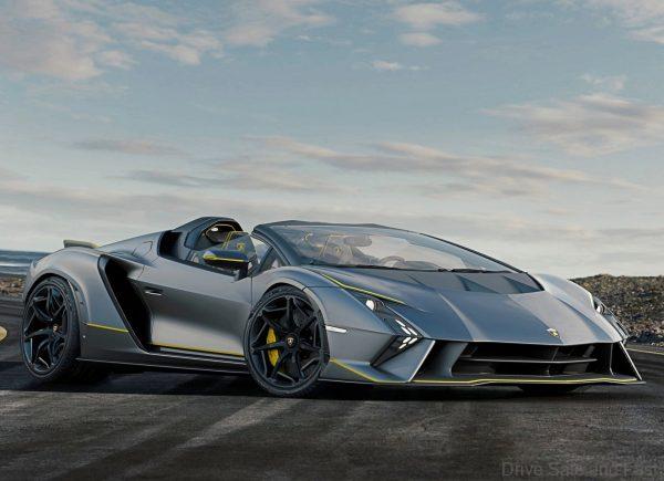 Lamborghini Autentica roadster front