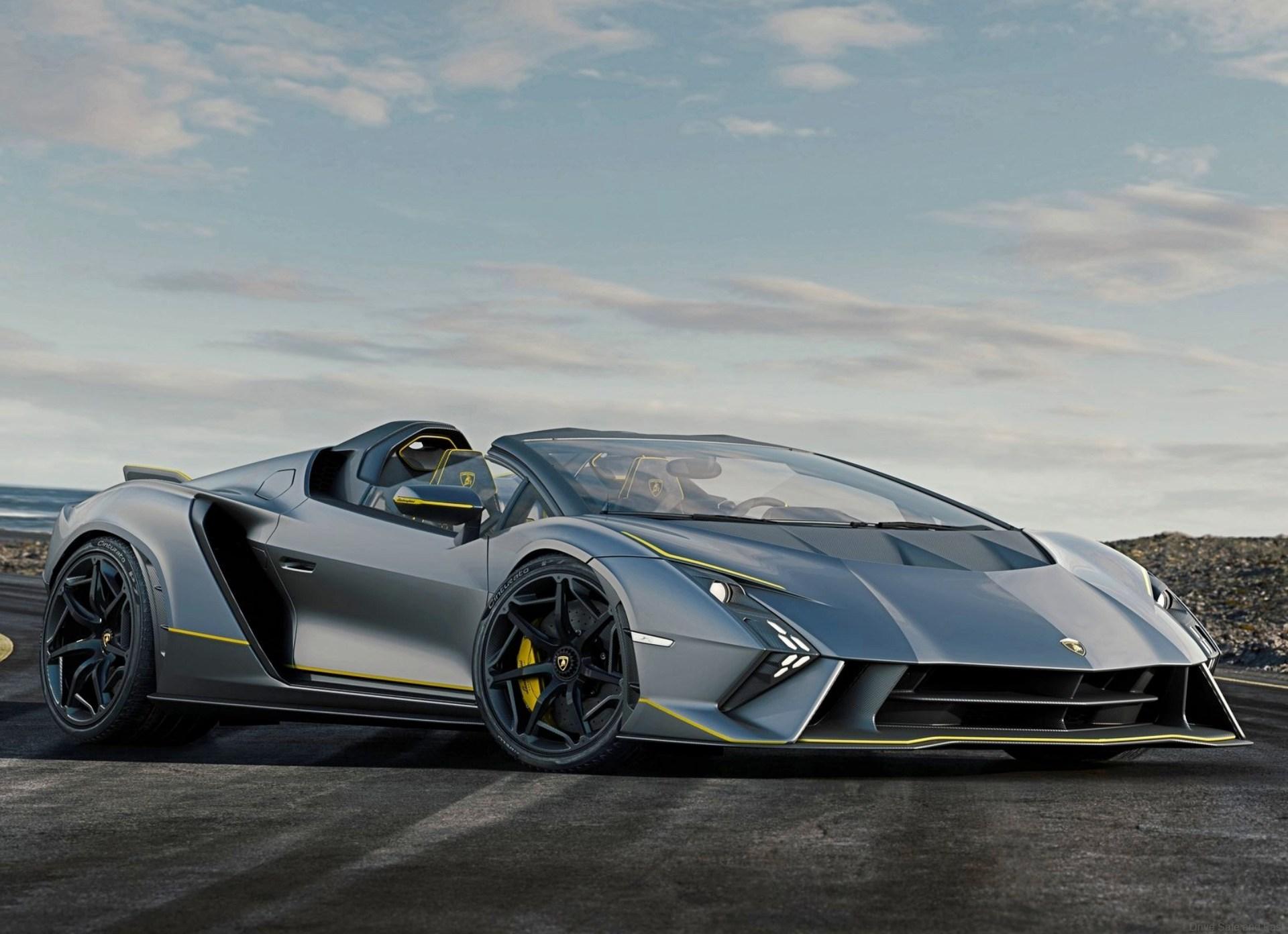 Lamborghini Autentica roadster front