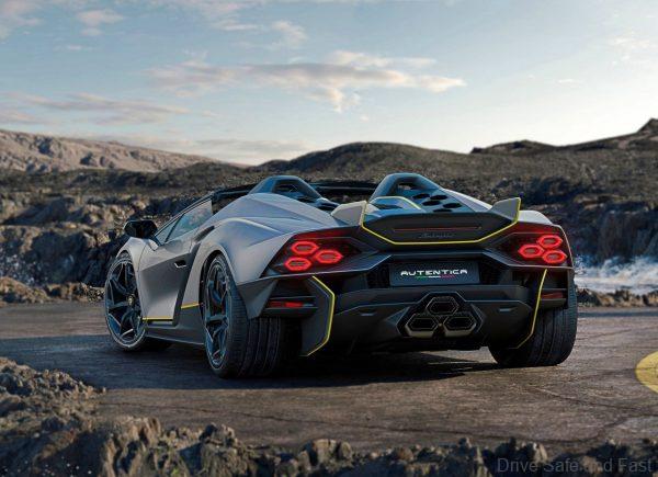 lamborghini autentica roadster rear