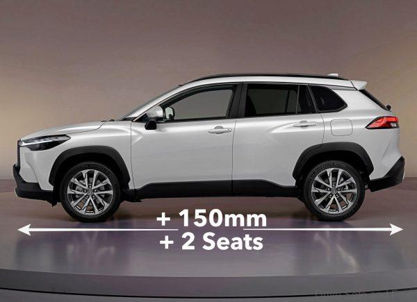 7-Seater Toyota Corolla Cross Rumoured For Indian Market