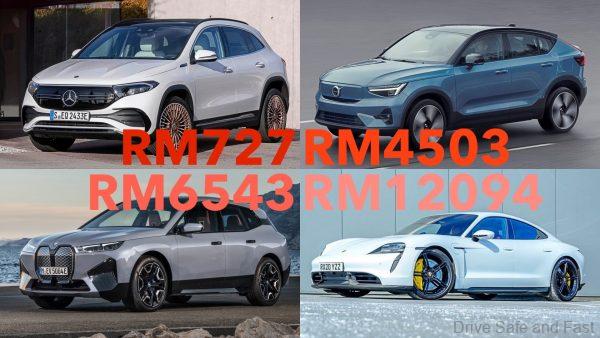 electric vehicle (EV) road tax structure