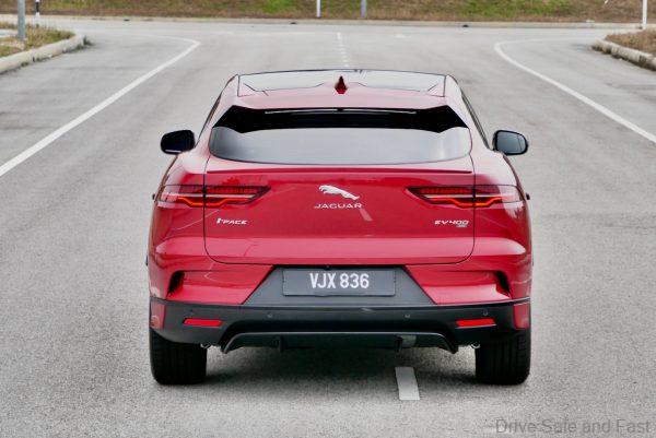 Jaguar I-Pace rear end