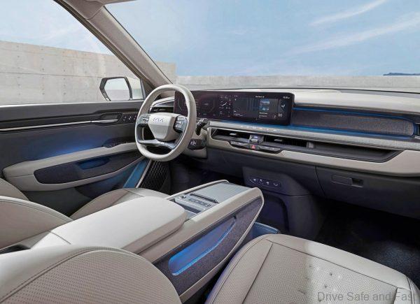 Kia EV9 interior photo