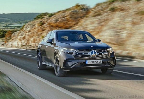 2024 Mercedes-Benz GLC Coupé in motion