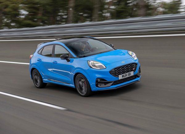 Ford Puma ST in motion
