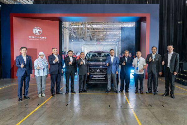 PROTON Debuts New Large SUV While Unveiling Largest Stamping Line in Malaysia