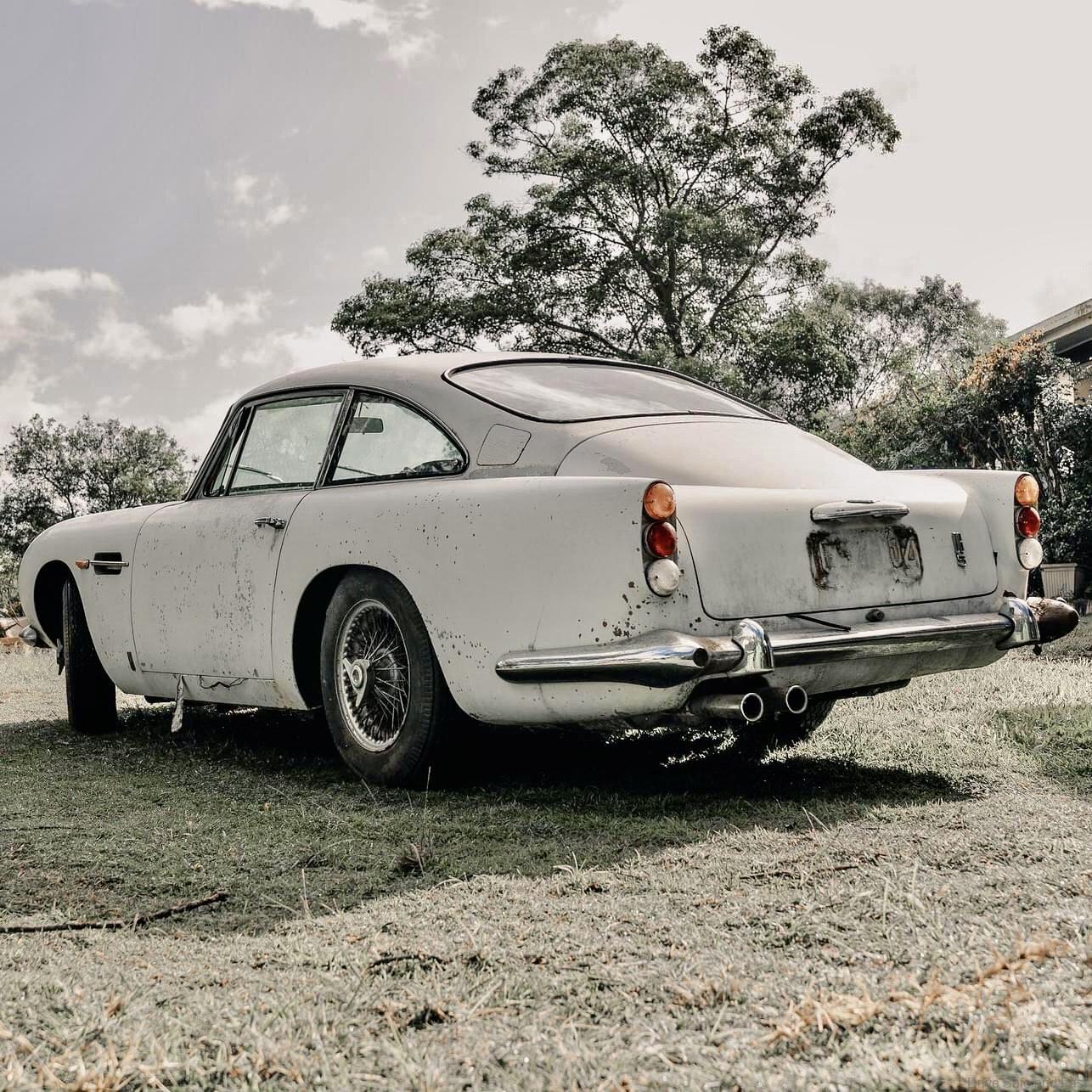 Aston Martin DB5 Barn Find Is A Legend Discovered