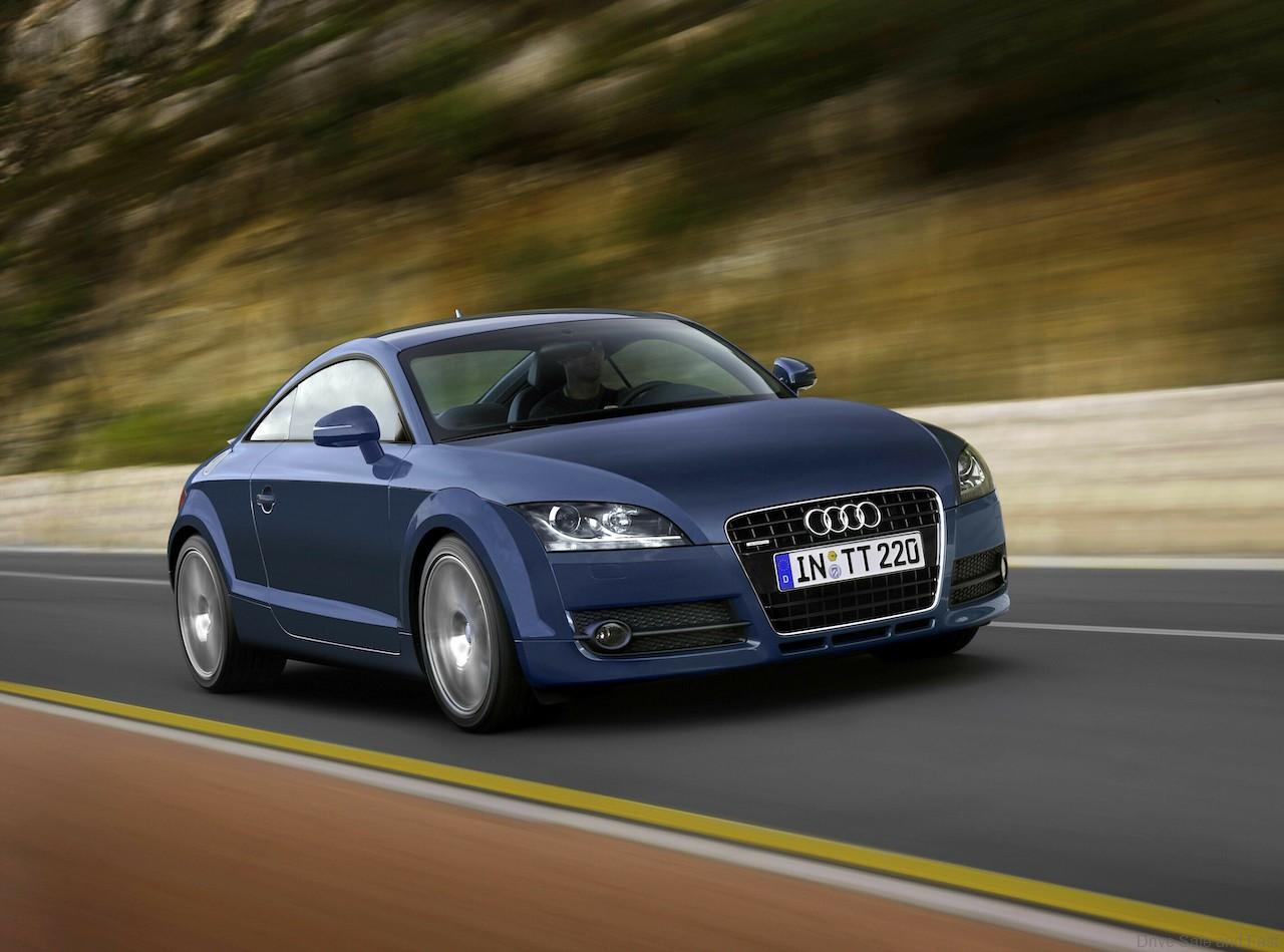 Audi TT CoupÈ, second generation (pictured in motion).