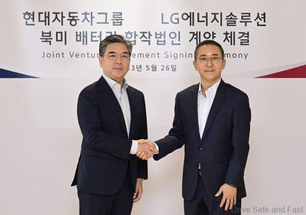 Hyundai Motor Group And LG Energy Solution Form Joint Venture To Boost EV Battery Manufacturing In The US