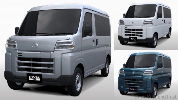 Suzuki, Daihatsu, and Toyota Unveil Prototype Mini-Commercial Electric Vans at Carbon Neutrality Exhibition