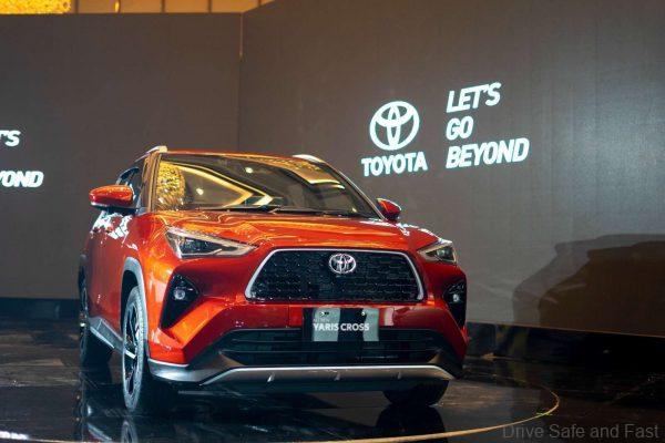 all-new 2023 Toyota Yaris Cross on DNGA platform