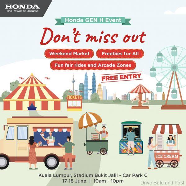 Honda Weekend carnival