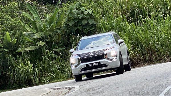 All-New Mitsubishi Outlander PHEV Spotted Driving Outside Mitsubishi Motors Malaysia HQ