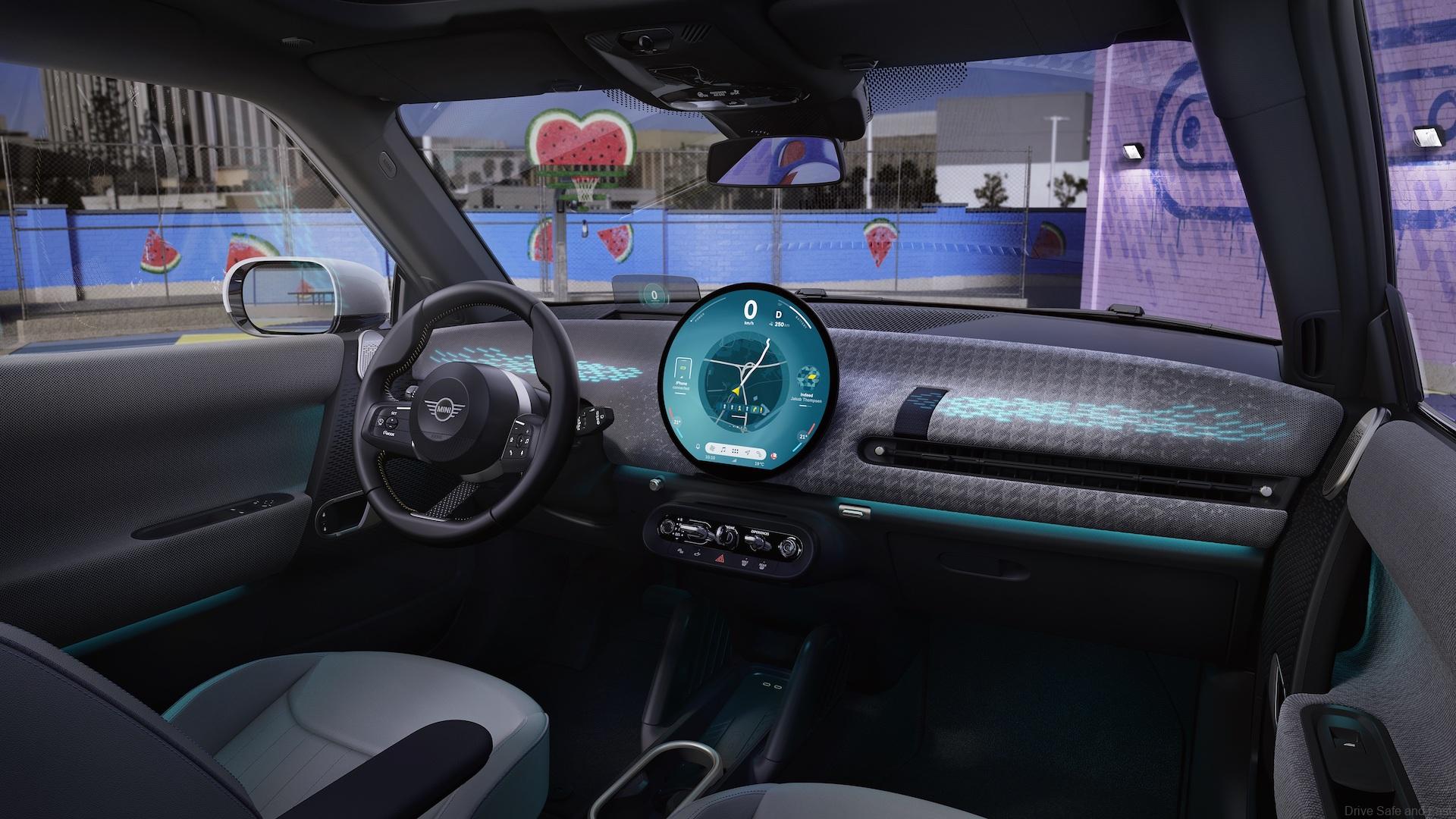 MINI Will Introduce CIRCULAR OLED Displays On Next-Gen Cars