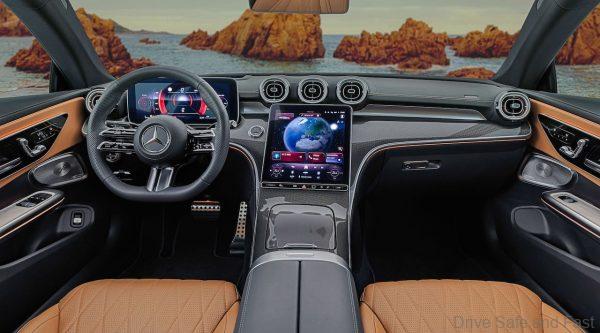 Mercedes-Benz CLE Coupé, Exterieur: AMG-Line, graphitgrau magno; Interieur: AMG-Line, Nappaleder TonkabraunMercedes-Benz CLE Coupé, exterior: AMG line, graphite grey magno; interior: AMG line, nappa leather tonka brown