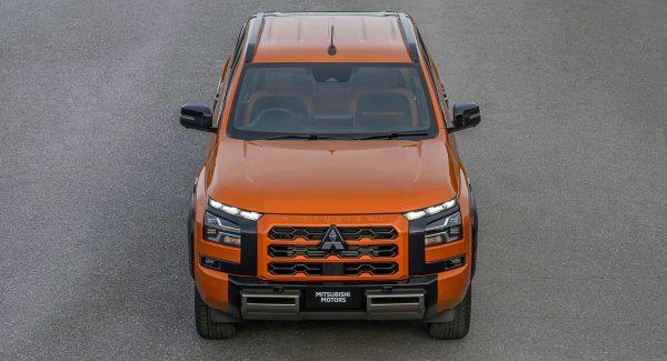 mitsubishi triton front