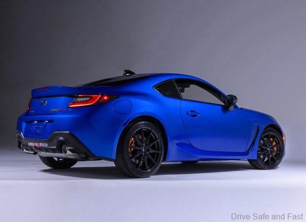 Subaru BRZ tS rear three quarter