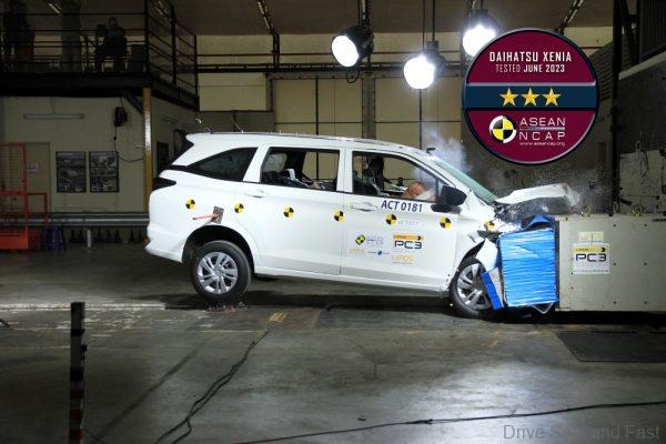 2022 Daihatsu Xenia Gets 3-Star ASEAN NCAP Rating