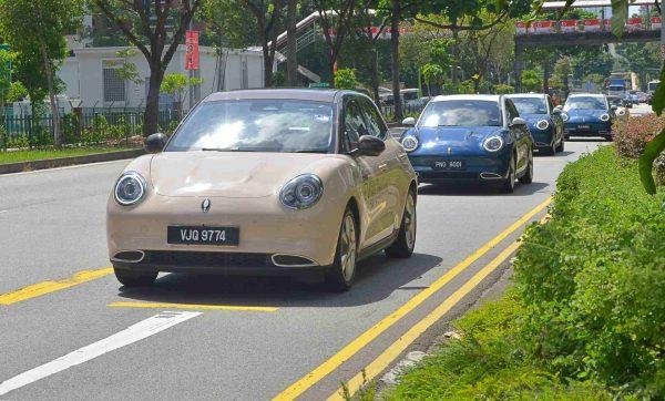 Ora Good Cat Convoy Drives From Bangkok Through Malaysia For Singapore Showroom Launch