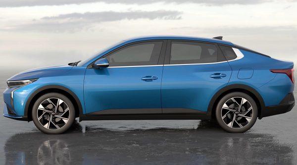 Kia K3 side profile