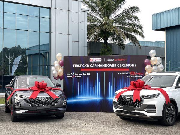 Chery Malaysia Celebrates First CKD Omoda 5 & Tiggo 8 Pro Models Being Made