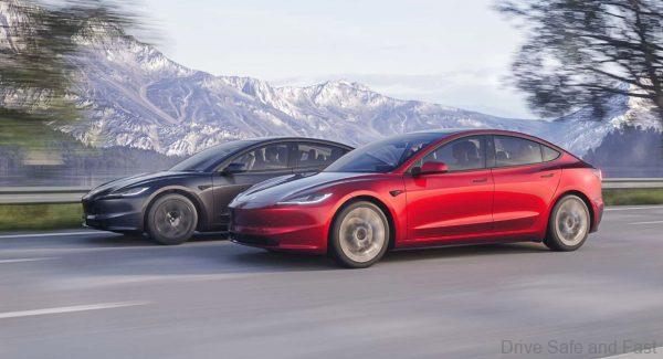 tesla model 3 evs