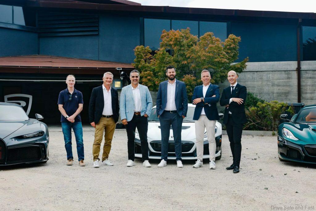 Volkswagen porsche bugatti rimac