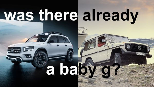 The Mercedes-Benz GLB Concept Was Almost the Baby g-Wagon