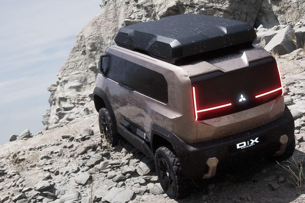 mitsubishi d:X concept render