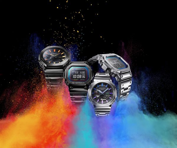 4 New Casio G-Shock Multi-Colour Metal Watches Released