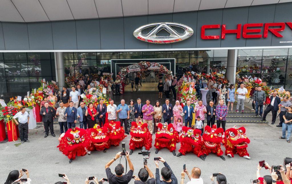 Chery 4S showroom Malaysia