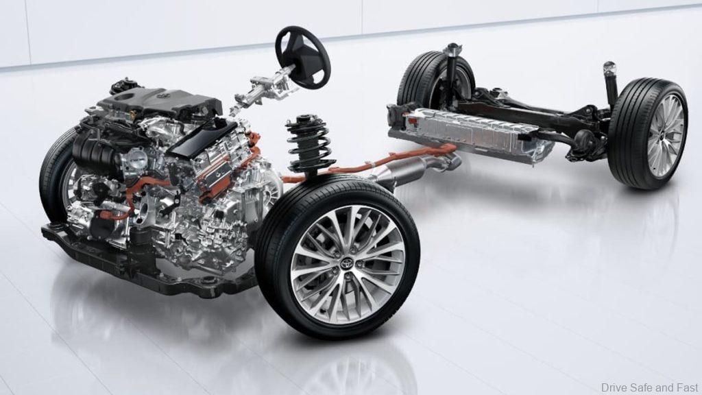 toyota hybrid electric drive cutaway