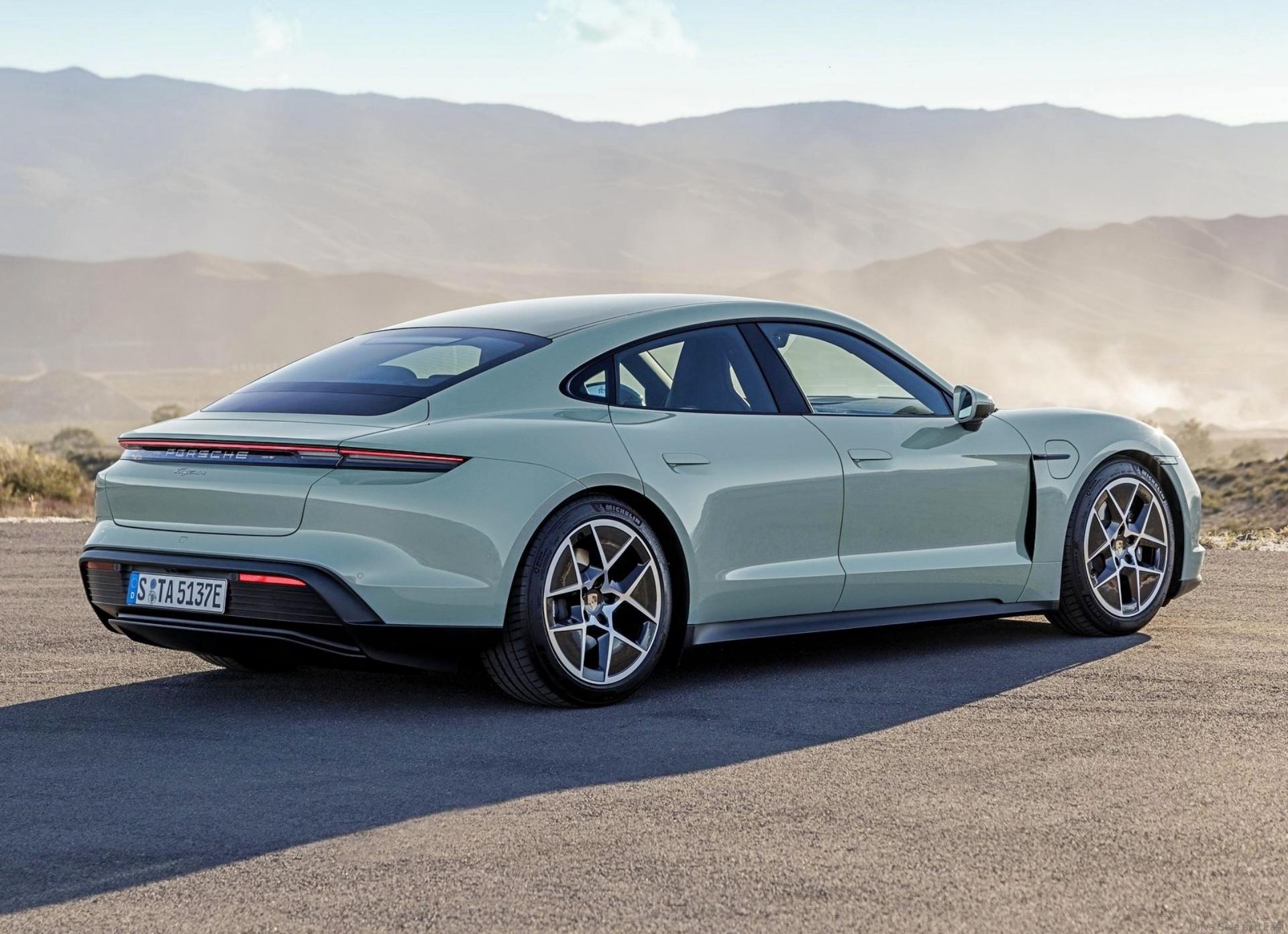 porsche taycan facelift