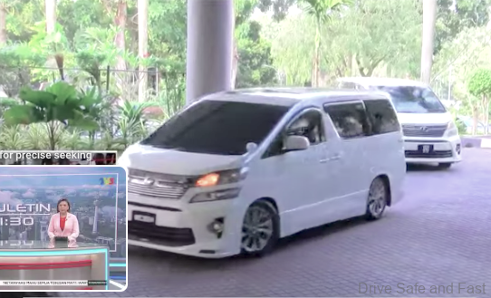 Aman Palestin accused arriving in style