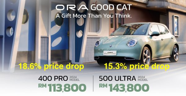 GWM Ora Good Cat Repriced, Now Starts At RM113,800