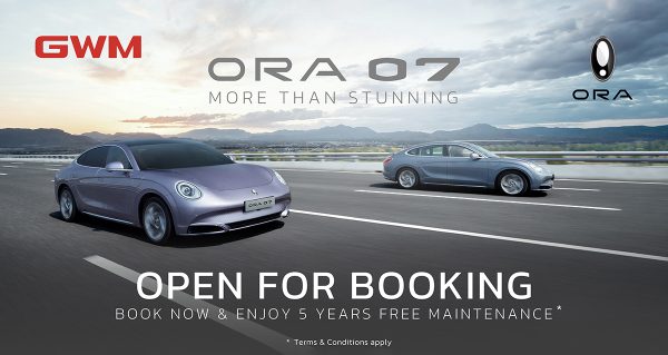 Ora 07 EV Now Open For Booking In Malaysia