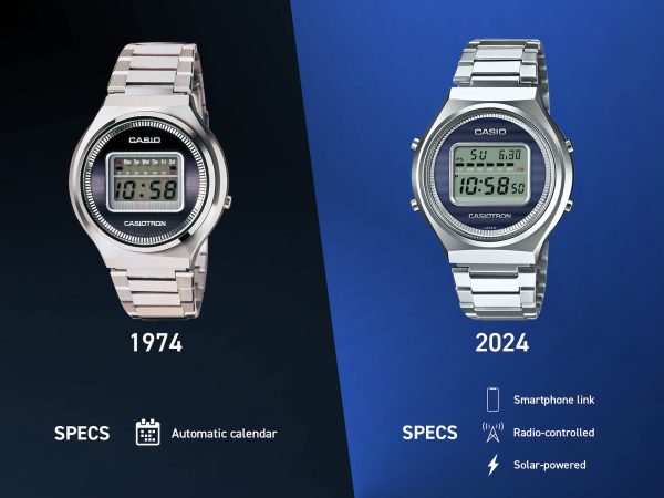 Casio TRN-50 Is A Recreation Of The Casiotron QW02 50 Years After Its Introduction